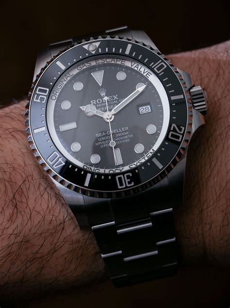 rolex sea dweller black dial